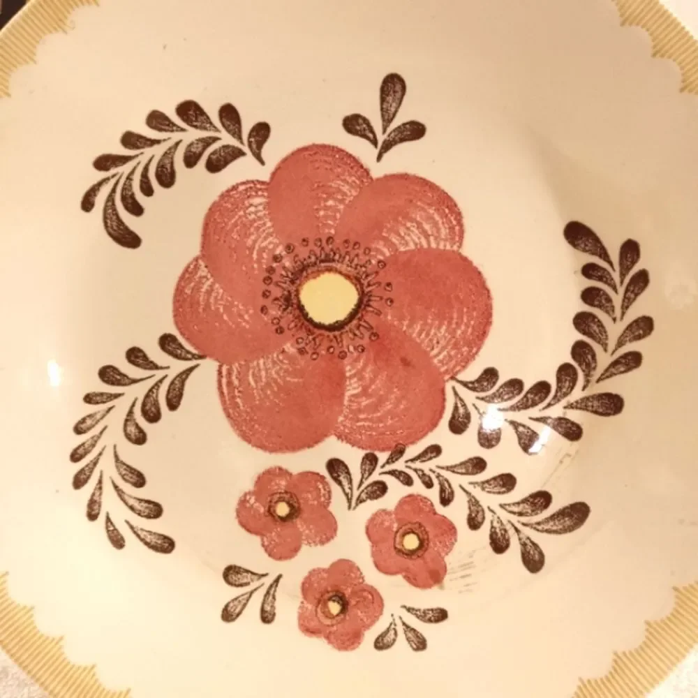 Royal China Jeanette 12 inch Deep Dish Pie Plate